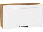Шкаф верхний горизонтальный Нео White Silk/Дуб Вотан 458*800*320