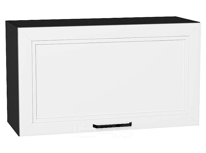 Шкаф верхний горизонтальный Нео White Silk/Graphite 458*800*320