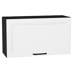 Шкаф верхний горизонтальный Нео White Silk/Graphite 458*800*320