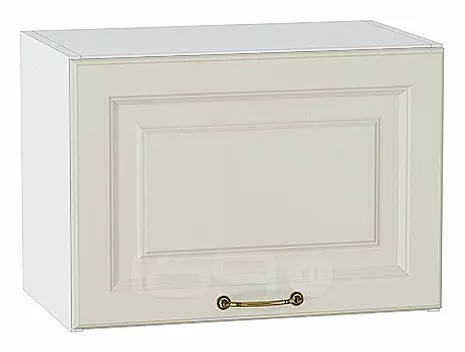 Шкаф верхний горизонтальный Ницца Агат/Белый 358*500*318