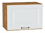 Шкаф верхний горизонтальный Ницца Белый/Дуб Вотан 358*500*318