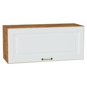 Шкаф верхний горизонтальный Ницца Белый/Дуб Вотан 358*800*318