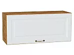 Шкаф верхний горизонтальный Ницца Белый/Дуб Вотан 358*800*318