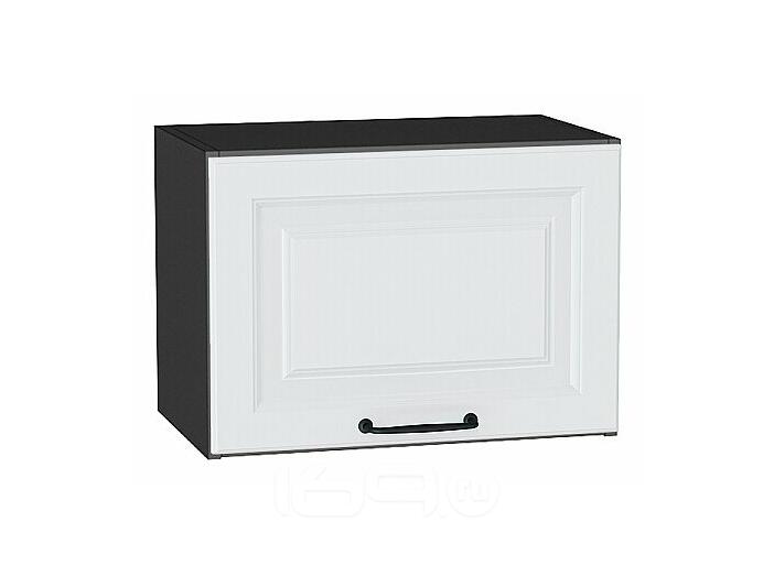 Шкаф верхний горизонтальный Ницца Blanco/Graphite 358*500*318