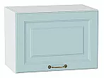 Шкаф верхний горизонтальный Ницца Голубой/Белый 358*500*318