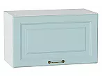 Шкаф верхний горизонтальный Ницца Голубой/Белый 358*600*318