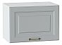 Шкаф верхний горизонтальный Ницца Графит/Белый 358*500*318