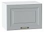 Шкаф верхний горизонтальный Ницца Графит/Белый 358*500*318