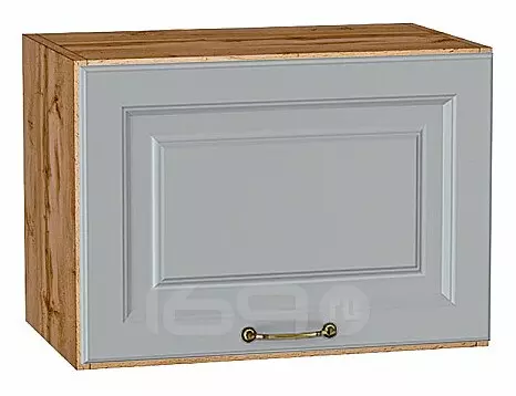 Шкаф верхний горизонтальный Ницца Графит/Дуб Вотан 358*500*318