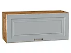 Шкаф верхний горизонтальный Ницца Графит/Дуб Вотан 358*800*318
