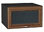 Шкаф верхний горизонтальный остекленный глубокий Шале Brown Dreamline Graphite 358*600*576