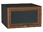 Шкаф верхний горизонтальный остекленный глубокий Шале Brown Dreamline Graphite 358*600*576