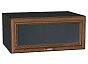 Шкаф верхний горизонтальный остекленный глубокий Шале Brown Dreamline Graphite 358*800*576