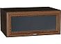 Шкаф верхний горизонтальный остекленный глубокий Шале Brown Dreamline Graphite 358*800*576