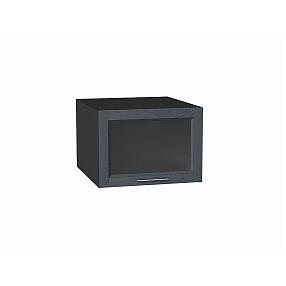 Шкаф верхний горизонтальный остекленный глубокий Сканди Graphite Softwood Graphite 358*500*576