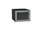 Шкаф верхний горизонтальный остекленный глубокий Сканди Grey Softwood Graphite 358*500*576