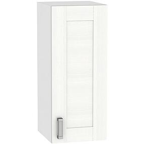 Шкаф верхний с 1-ой дверцей Лофт В 300 Snow Veralinga-Белый