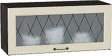 Шкаф верхний горизонтальный остекленный Ницца ВГ 800 | 80 см