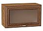 Шкаф верхний горизонтальный остекленный Шале Brown Dreamline Дуб Вотан 358*600*320