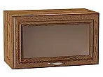 Шкаф верхний горизонтальный остекленный Шале Brown Dreamline Дуб Вотан 358*600*320