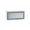 Шкаф верхний горизонтальный остекленный Сканди Grey Softwood Белый 358*800*320 Шкаф верхний горизонтальный остекленный Сканди Grey Softwood Белый 358*800*320