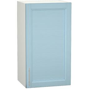 Шкаф верхний с 1-ой дверцей Сканди В 400 Sky Wood-Белый