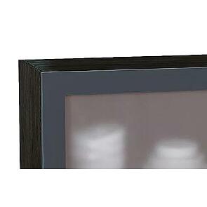 Шкаф верхний горизонтальный остекленный Валерия-М ВГ 600 Антрацит-Венге