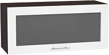 Шкаф верхний горизонтальный остекленный Валерия-М ВГ 800 | 80 см