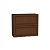 Шкаф верхний горизонтальный Шале с подъемным механизмом ВГ 802 Brown Oak-Венге