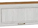 Шкаф верхний горизонтальный Шале White Dreamline Дуб Вотан 358*800*320
