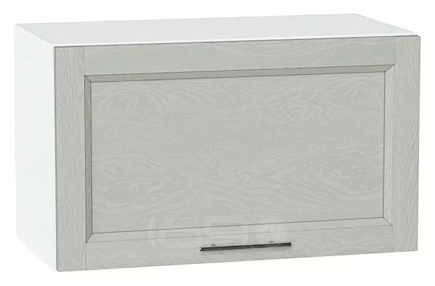 Шкаф верхний горизонтальный Сканди Cappuccino Softwood Белый 358*600*320