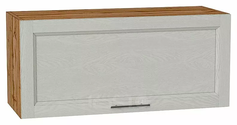 Шкаф верхний горизонтальный Сканди Cappuccino Softwood Дуб Вотан 358*800*320