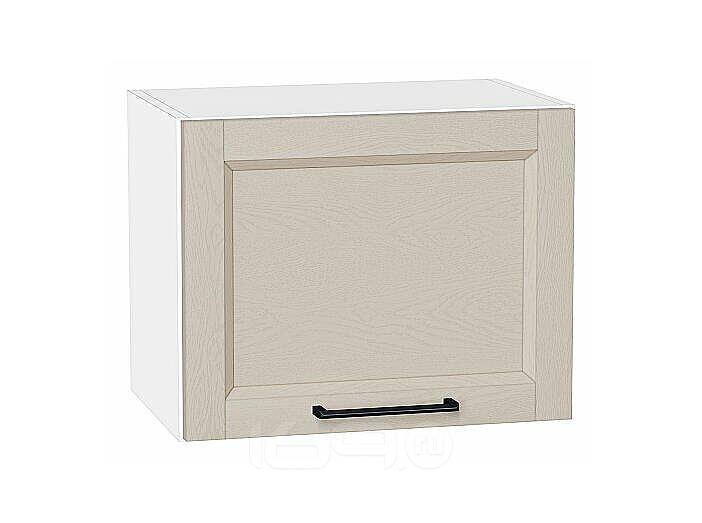 Шкаф верхний горизонтальный Сканди Cream Silkwood/Белый 358*450*320