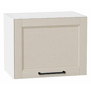 Шкаф верхний горизонтальный Сканди Cream Silkwood/Белый 358*450*320