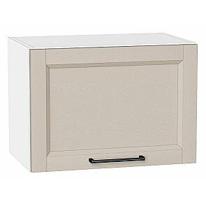 Шкаф верхний горизонтальный Сканди Cream Silkwood/Белый 358*500*320