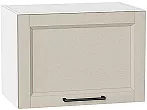Шкаф верхний горизонтальный Сканди Cream Silkwood/Белый 358*500*320