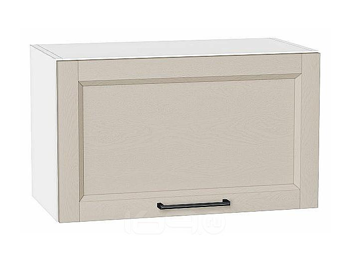 Шкаф верхний горизонтальный Сканди Cream Silkwood/Белый 358*600*320