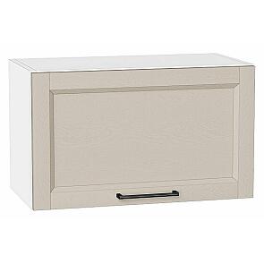 Шкаф верхний горизонтальный Сканди Cream Silkwood/Белый 358*600*320