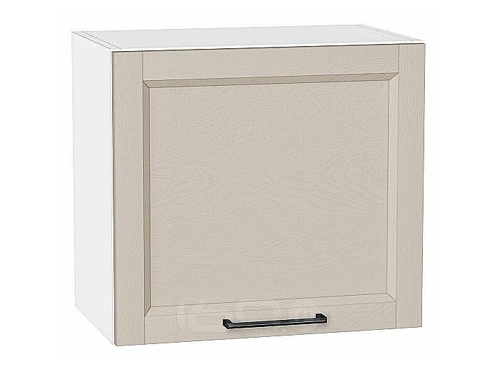 Шкаф верхний горизонтальный Сканди Cream Silkwood/Белый 458*500*320