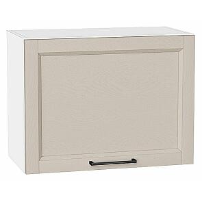 Шкаф верхний горизонтальный Сканди Cream Silkwood/Белый 458*600*320