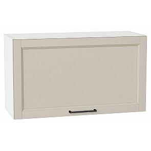 Шкаф верхний горизонтальный Сканди Cream Silkwood/Белый 458*800*320