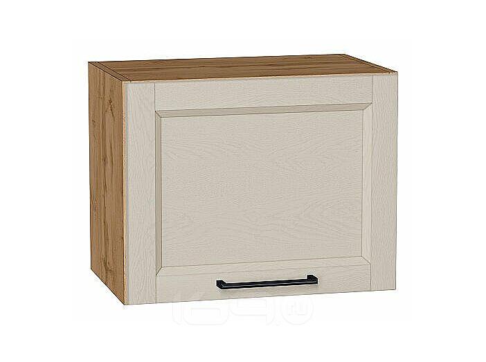 Шкаф верхний горизонтальный Сканди Cream Silkwood/Дуб Вотан 358*450*320