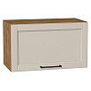 Шкаф верхний горизонтальный Сканди Cream Silkwood/Дуб Вотан 358*600*320