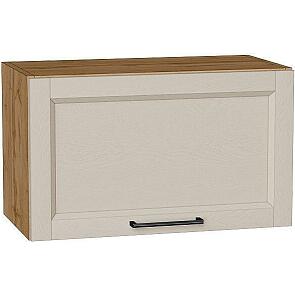 Шкаф верхний горизонтальный Сканди Cream Silkwood/Дуб Вотан 358*600*320