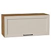 Шкаф верхний горизонтальный Сканди Cream Silkwood/Дуб Вотан 358*800*320