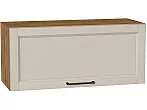 Шкаф верхний горизонтальный Сканди Cream Silkwood/Дуб Вотан 358*800*320