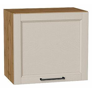 Шкаф верхний горизонтальный Сканди Cream Silkwood/Дуб Вотан 458*500*320