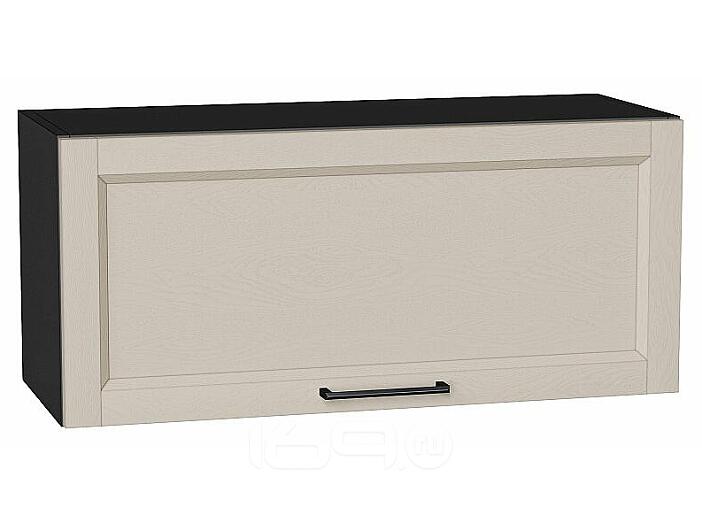 Шкаф верхний горизонтальный Сканди Cream Silkwood/Graphite 358*800*320