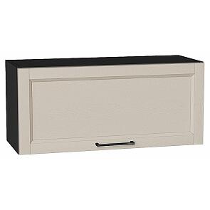 Шкаф верхний горизонтальный Сканди Cream Silkwood/Graphite 358*800*320