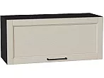 Шкаф верхний горизонтальный Сканди Cream Silkwood/Graphite 358*800*320